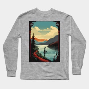 Nessie The Loch Ness Monster Long Sleeve T-Shirt